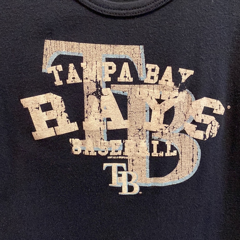Tampa Bay Rays Baseball Cotton Tank L - Picture 2 of 4